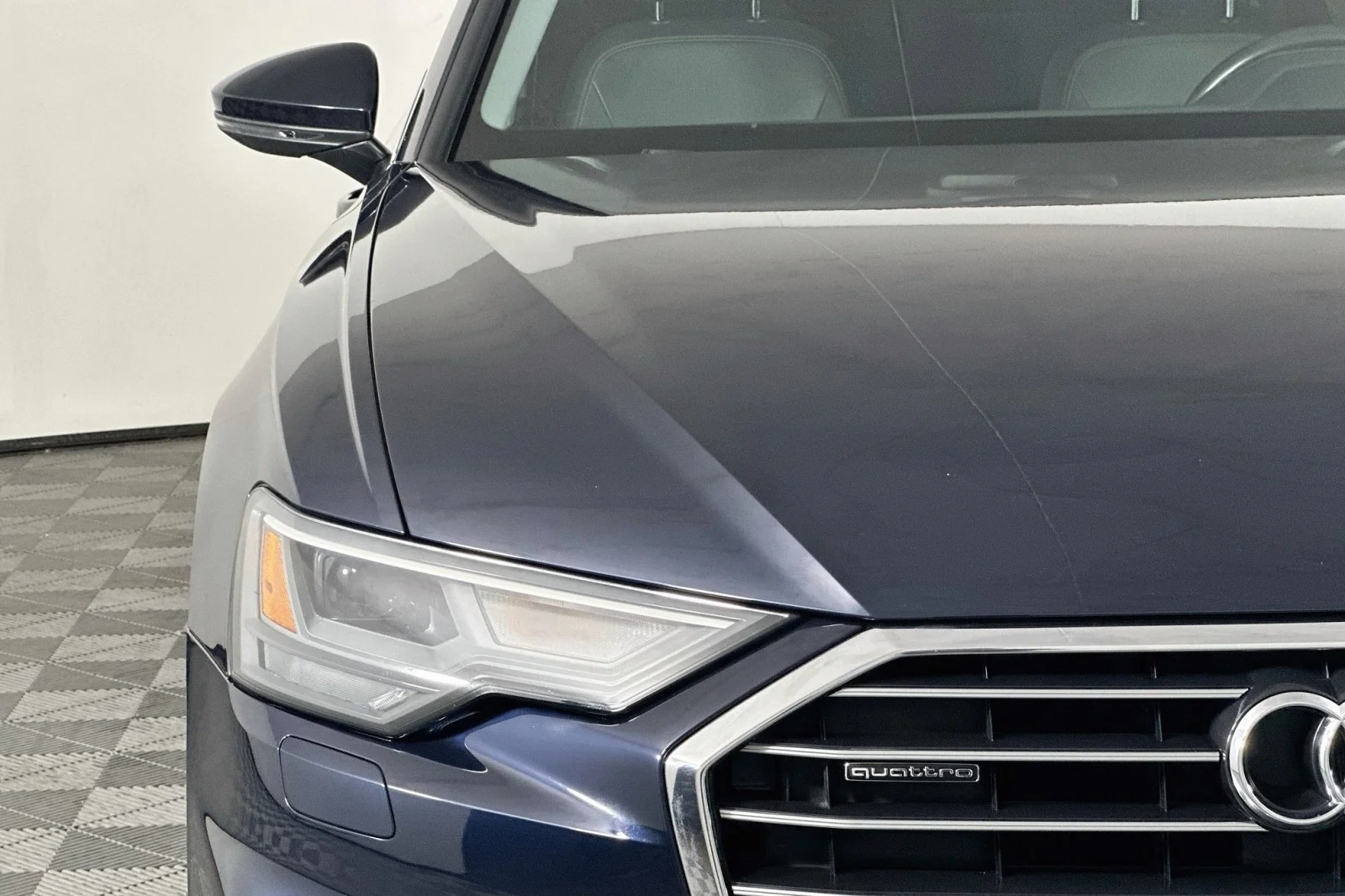 Used 2019 Firmament Blue Metallic Audi Premium image 15