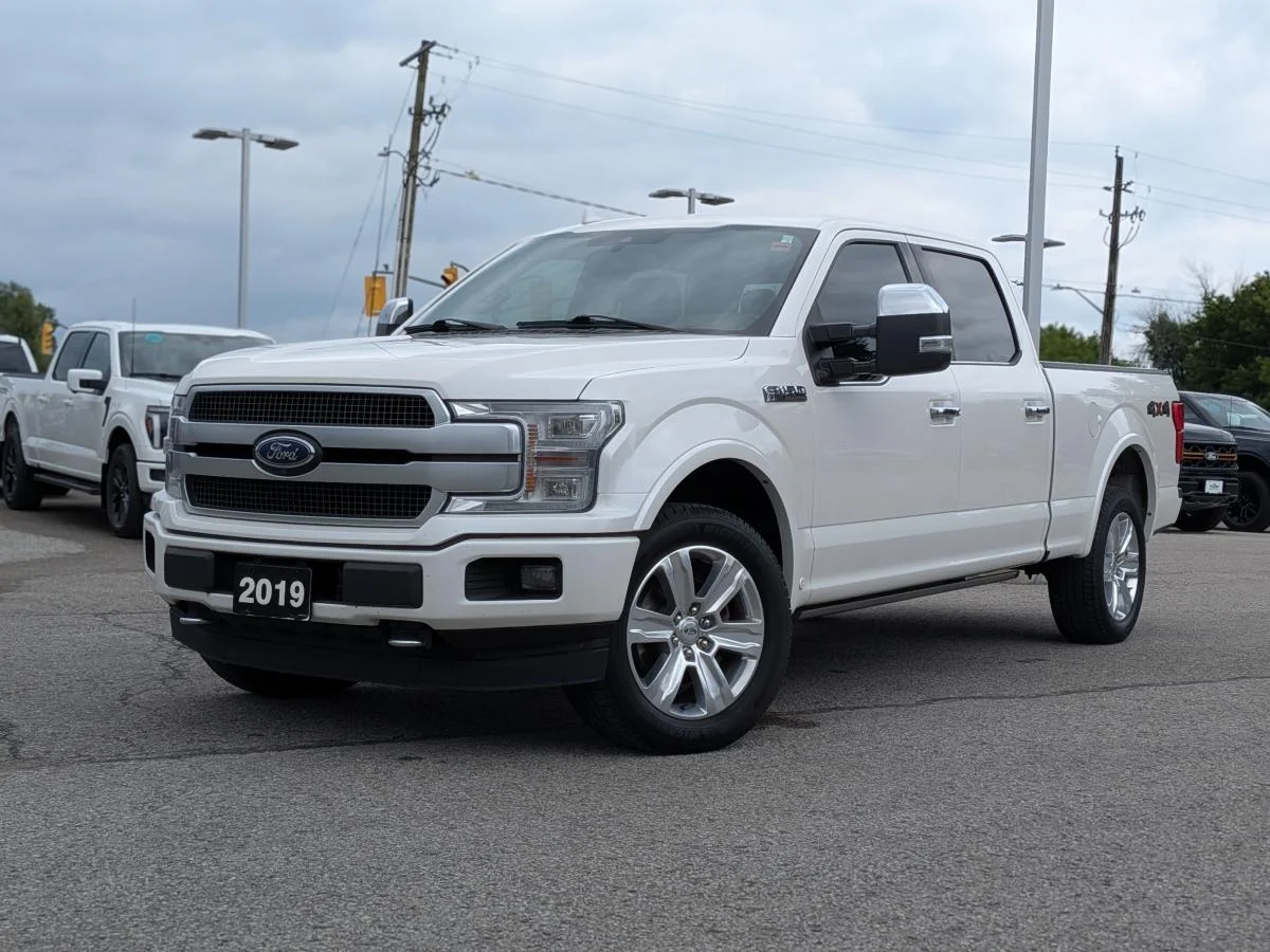 Used 2019 White Ford Platinum image 1