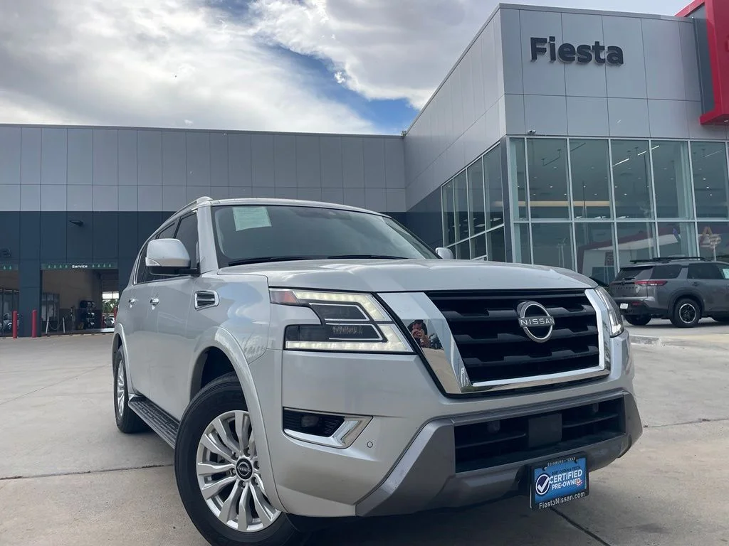 Certified Used 2024 Silver Nissan SV image 1