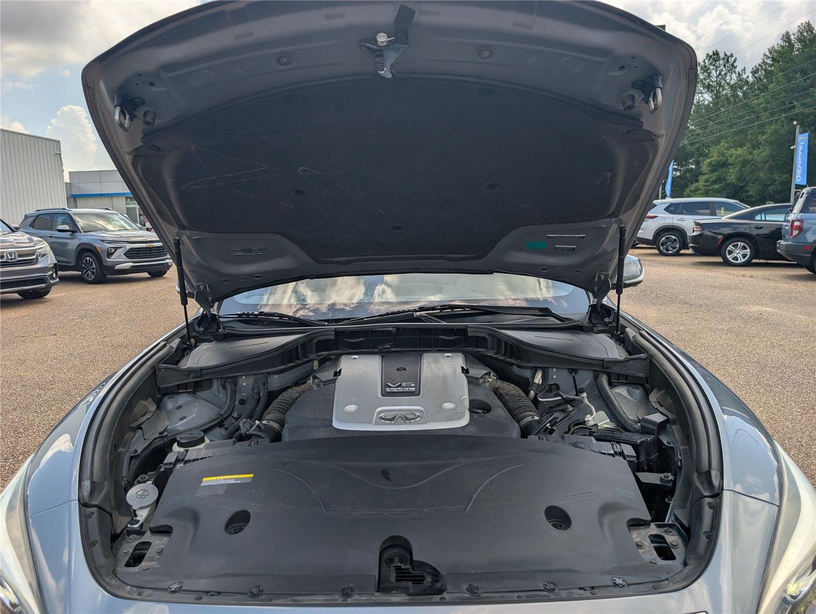 Used 2019 Graphite Shadow INFINITI 3.7 LUXE image 39