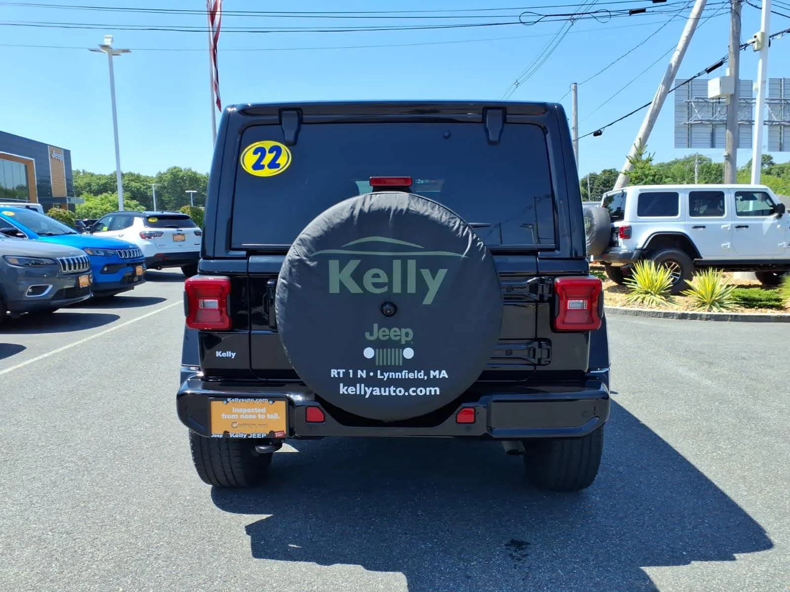 Certified Used 2022 Black Clearcoat Jeep Unlimited High Altitude image 9