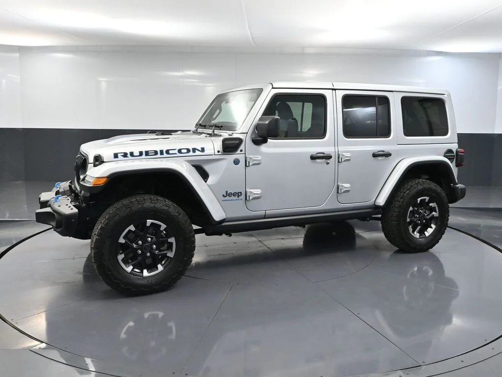 Certified Used 2024 Silver Jeep Rubicon 4xe image 12