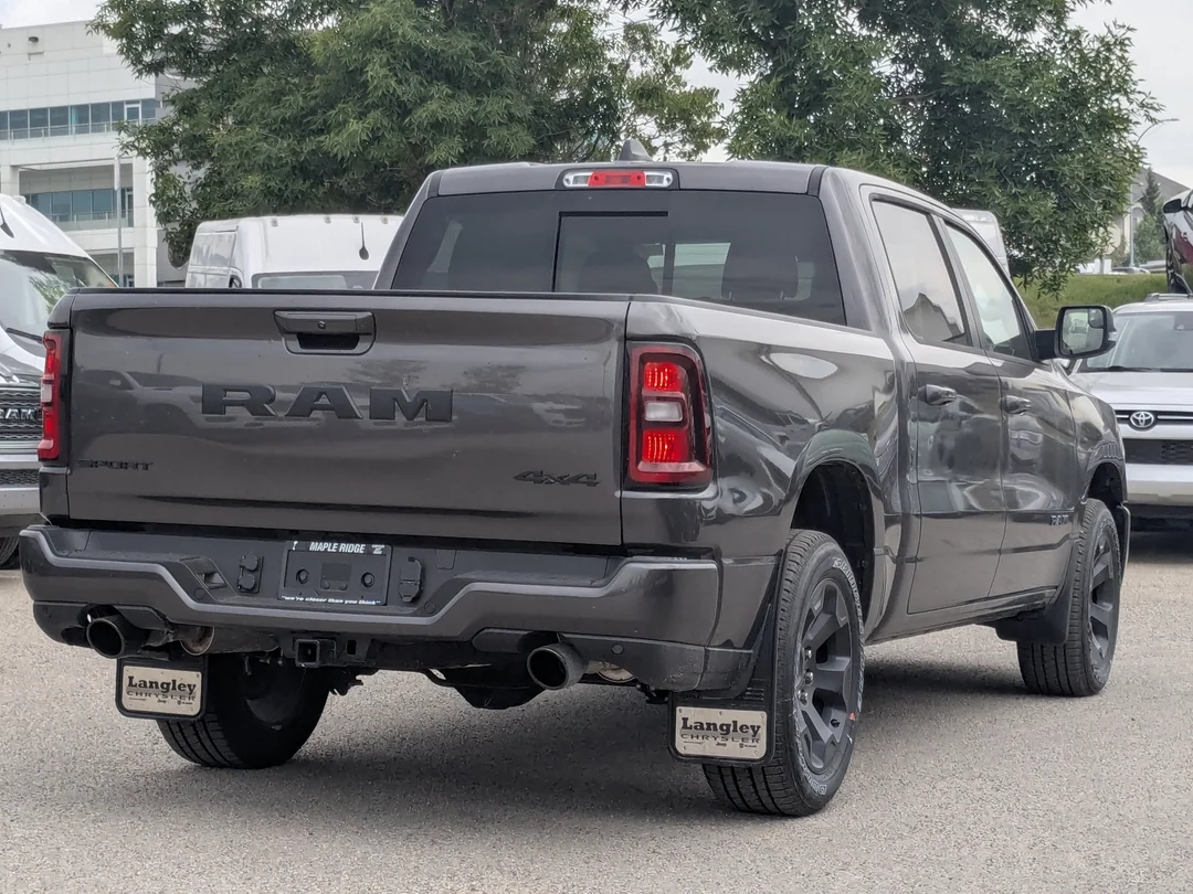 New 2026 Grey RAM Sport - - 4x4 - Panoramic Sunroof - Hurricane Turbo & More! image 8