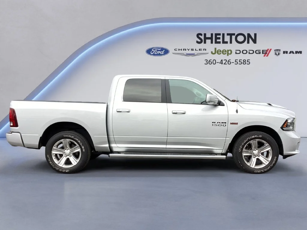 Used 2018 Bright Silver Clearcoat Metallic Ram Sport image 5