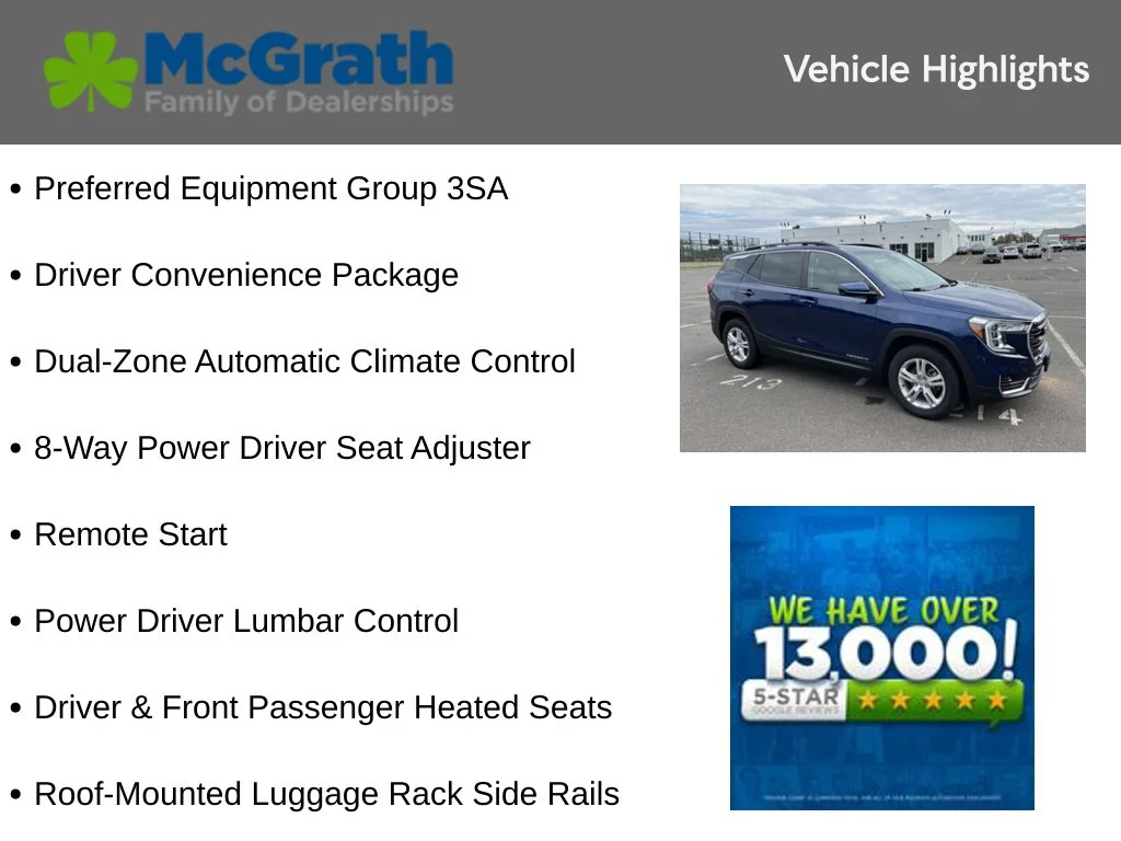Certified Used 2023 Blue GMC SLE image 6