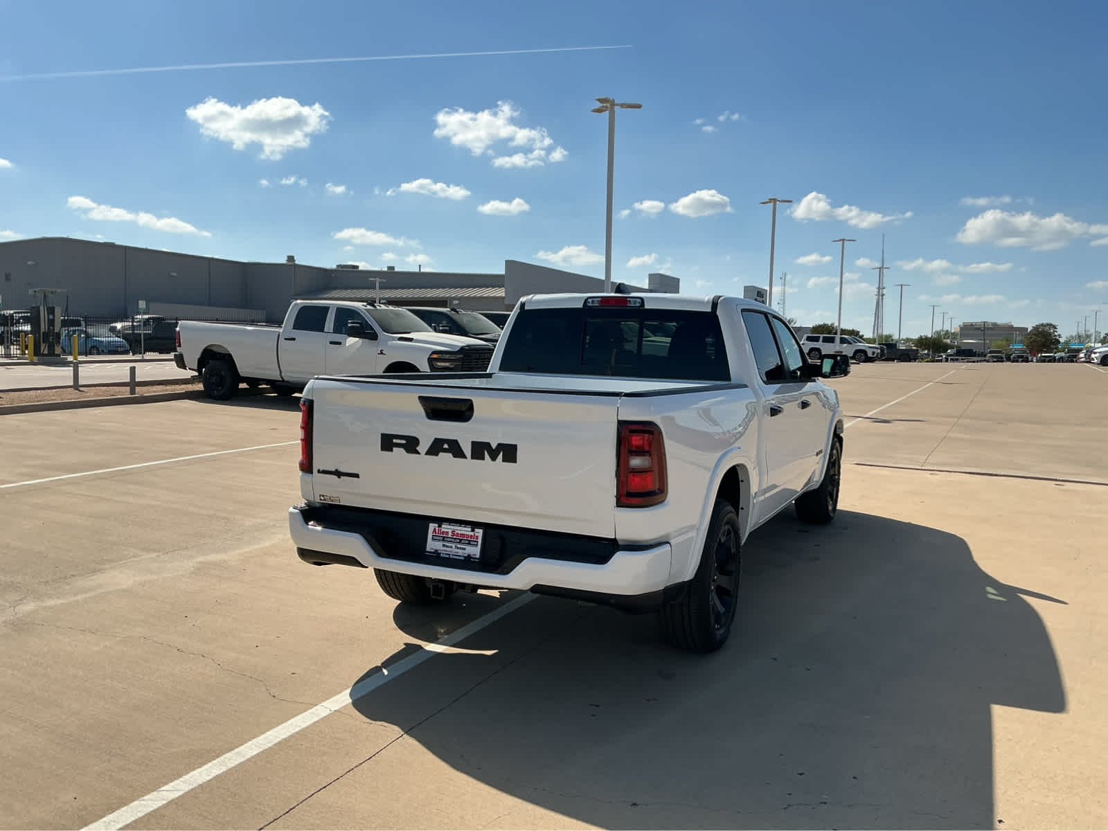 New 2026 Bright White Clearcoat RAM Lone Star image 7