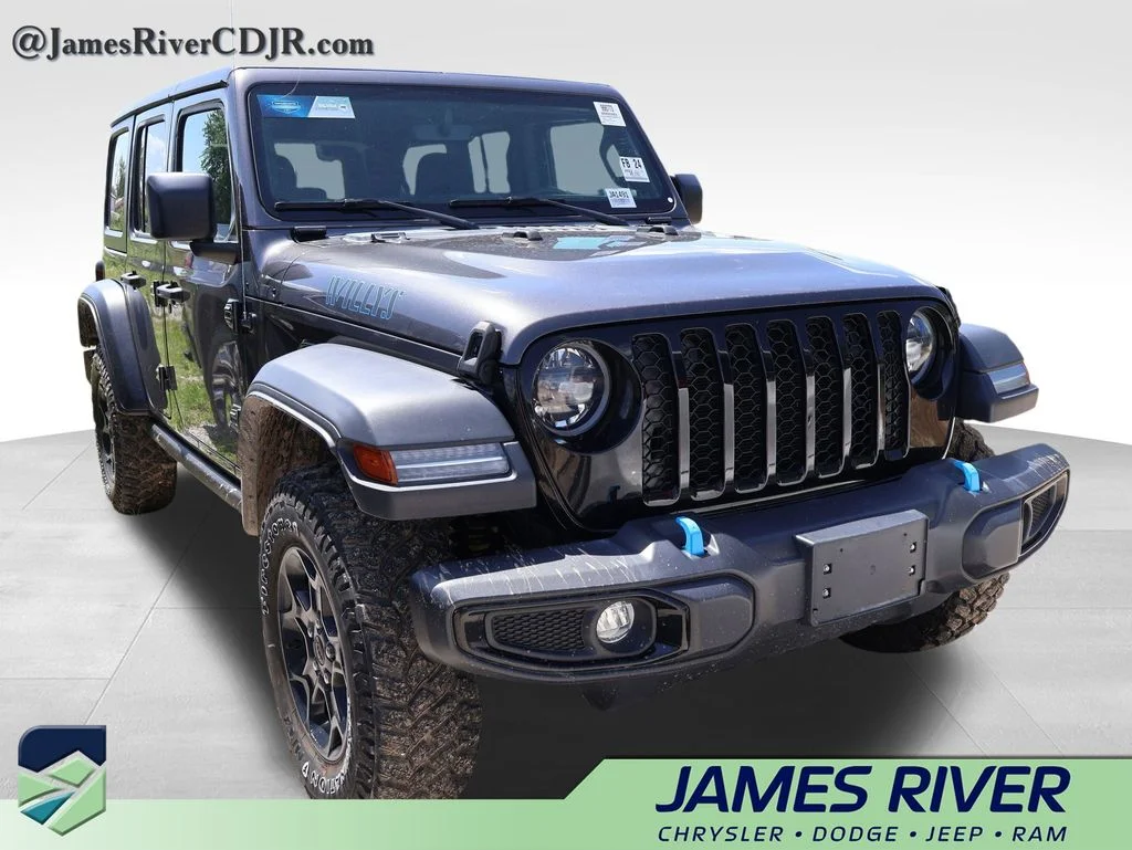 Used 2023 Gray Jeep Willys 4xe image 4