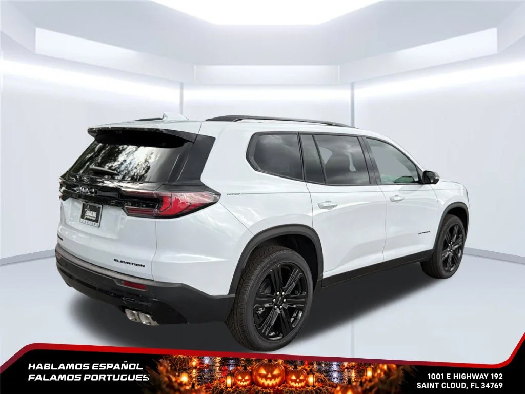 New 2026 Glacier White Tricoat GMC Elevation image 8
