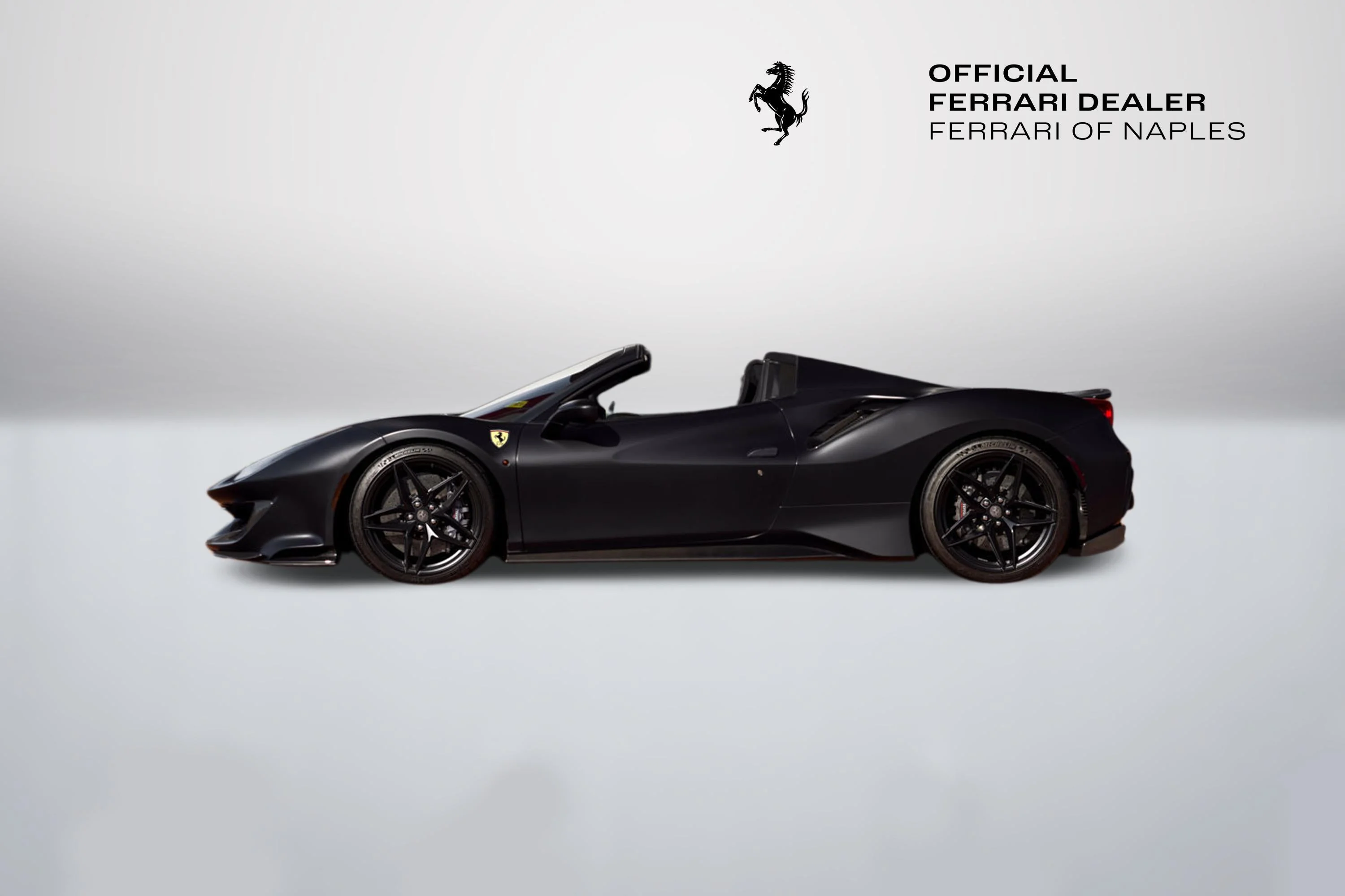 Used 2020 Nero Opaco Ferrari Base image 4