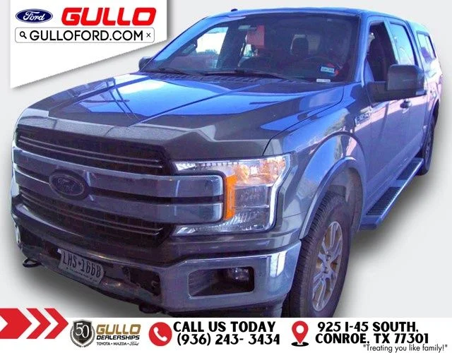 Used 2018 Magnetic Metallic Ford Lariat image 2