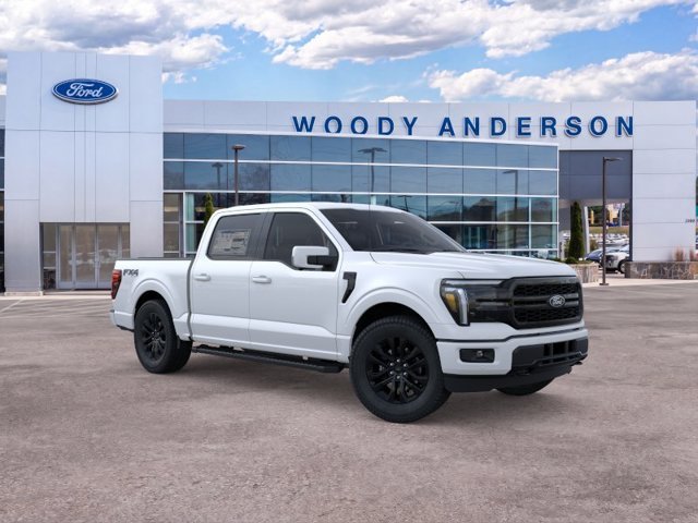 New 2026 Star White Metallic Tri-Coat Ford Lariat image 7