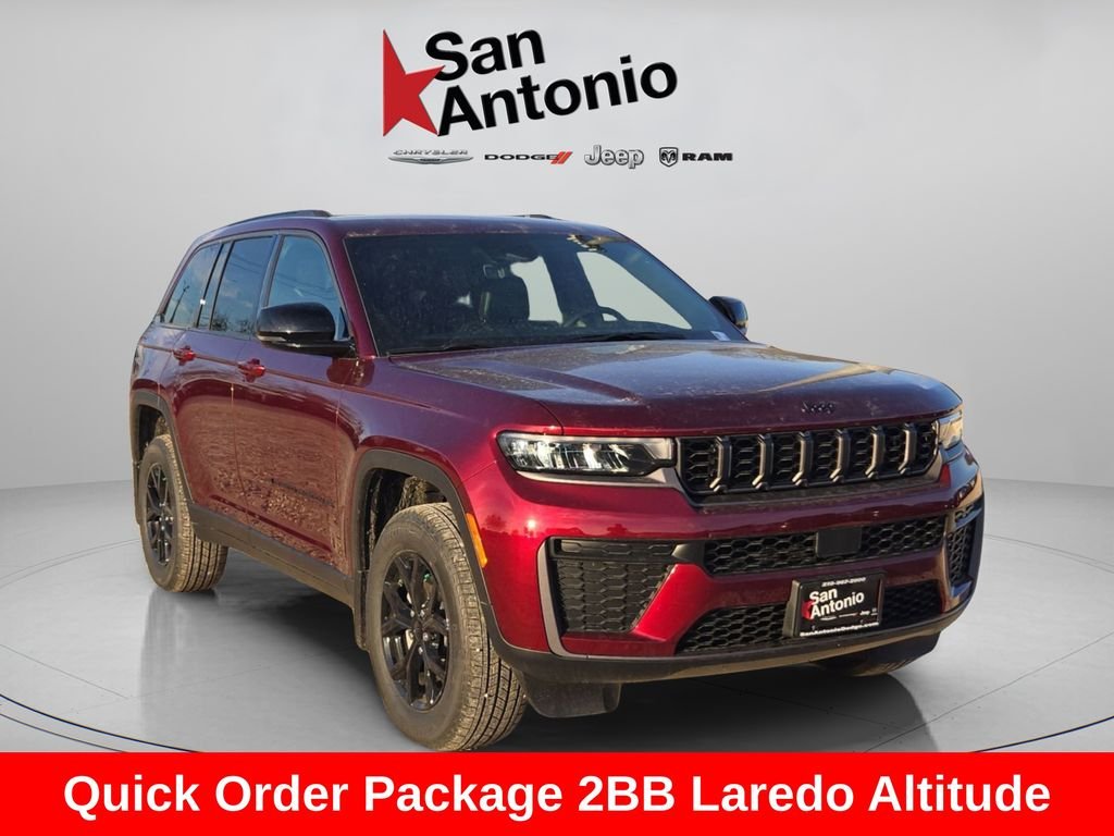 New 2026 Velvet Red Pearl-Coat Exterior Paint Jeep Altitude image 3