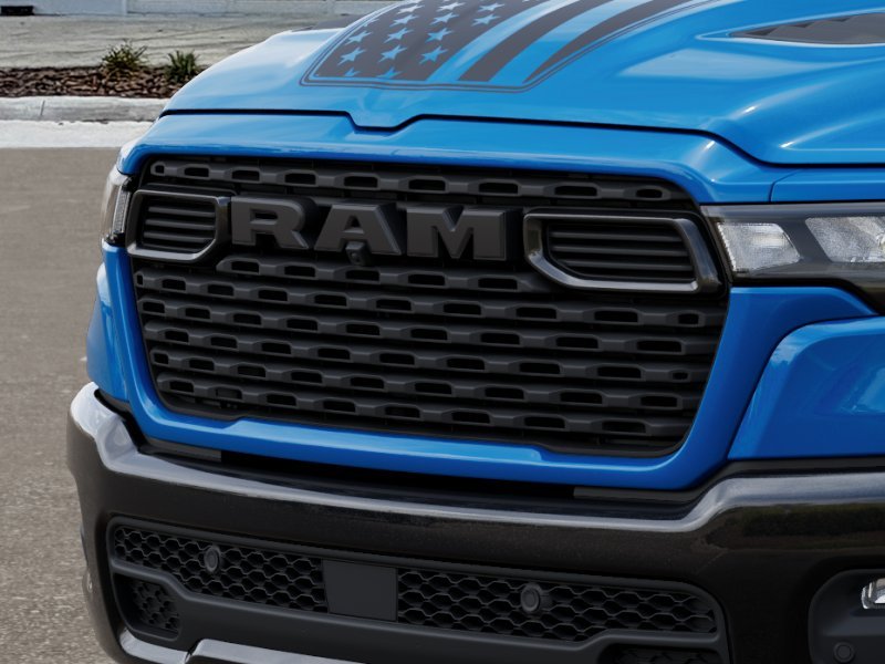 New 2026 Hydro Blue Pearl-Coat Exterior Paint RAM Big Horn/Lone Star image 43