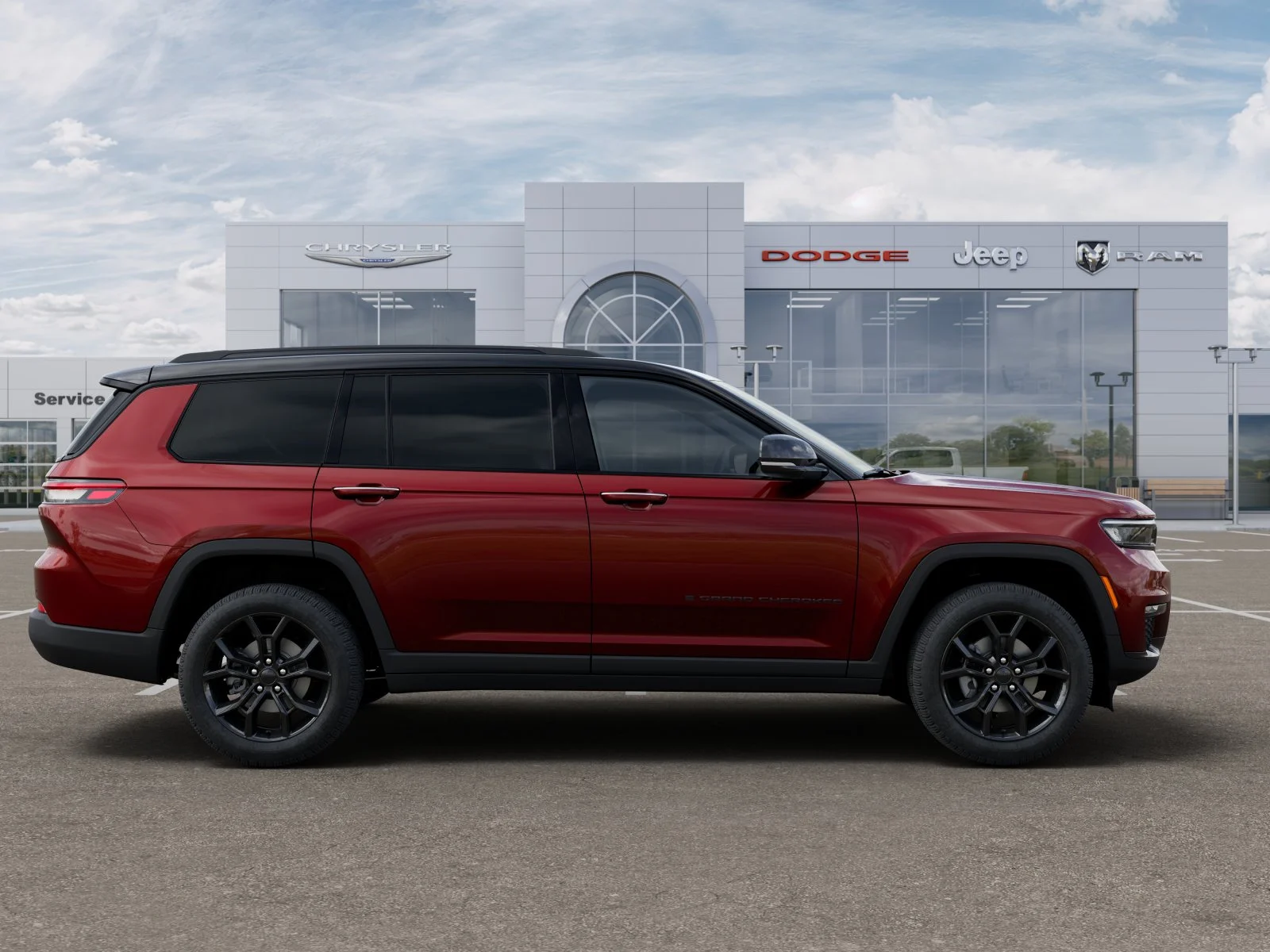 New 2025 Velvet Red Pearl-Coat Exterior Paint Jeep Limited image 32