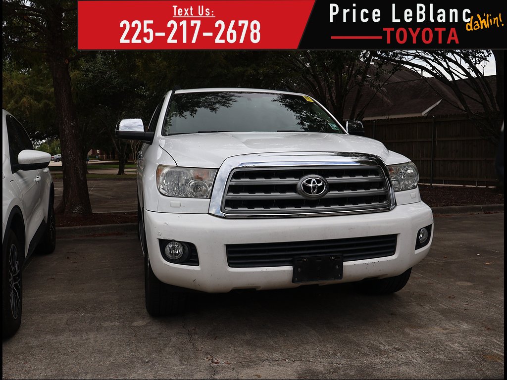 Used 2014 Super White Toyota Limited image 1