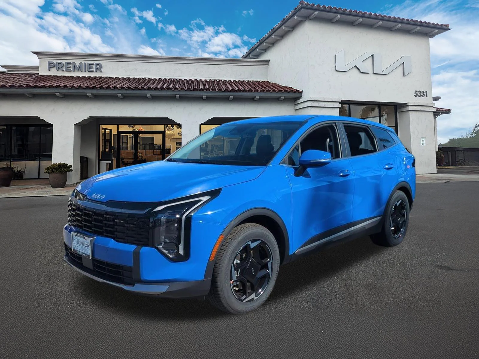 New 2026 Nebular Blue Kia EX image 4