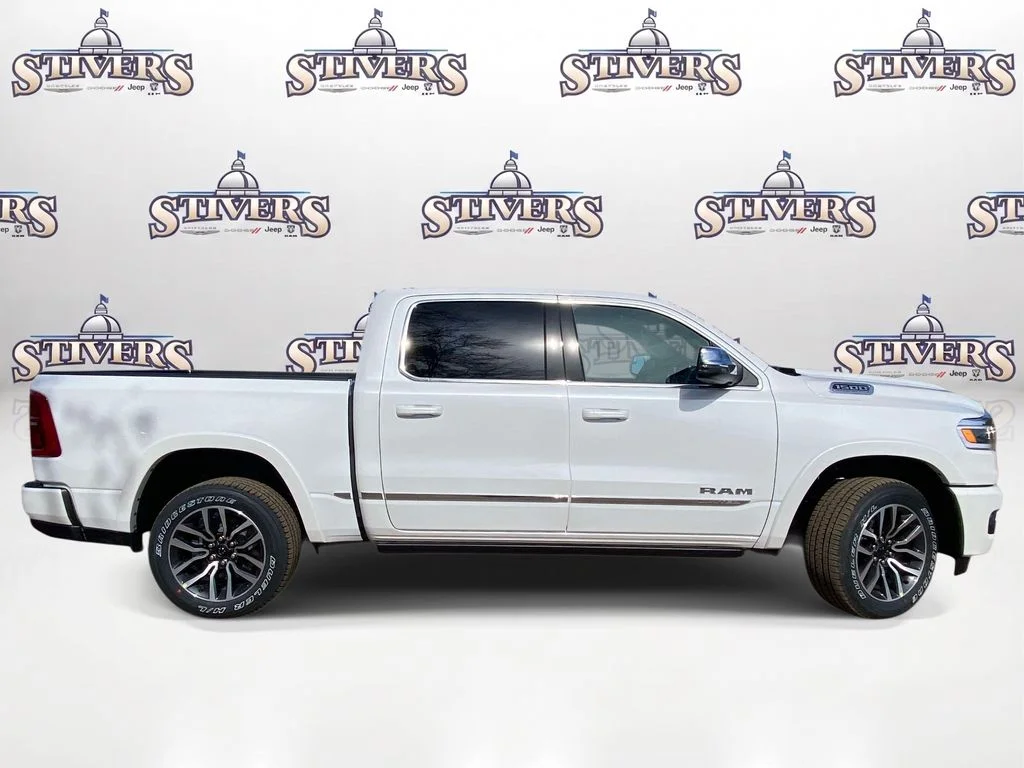 New 2026 Ivory White Tri-Coat Pearl-Coat Exterior Paint RAM Limited image 6