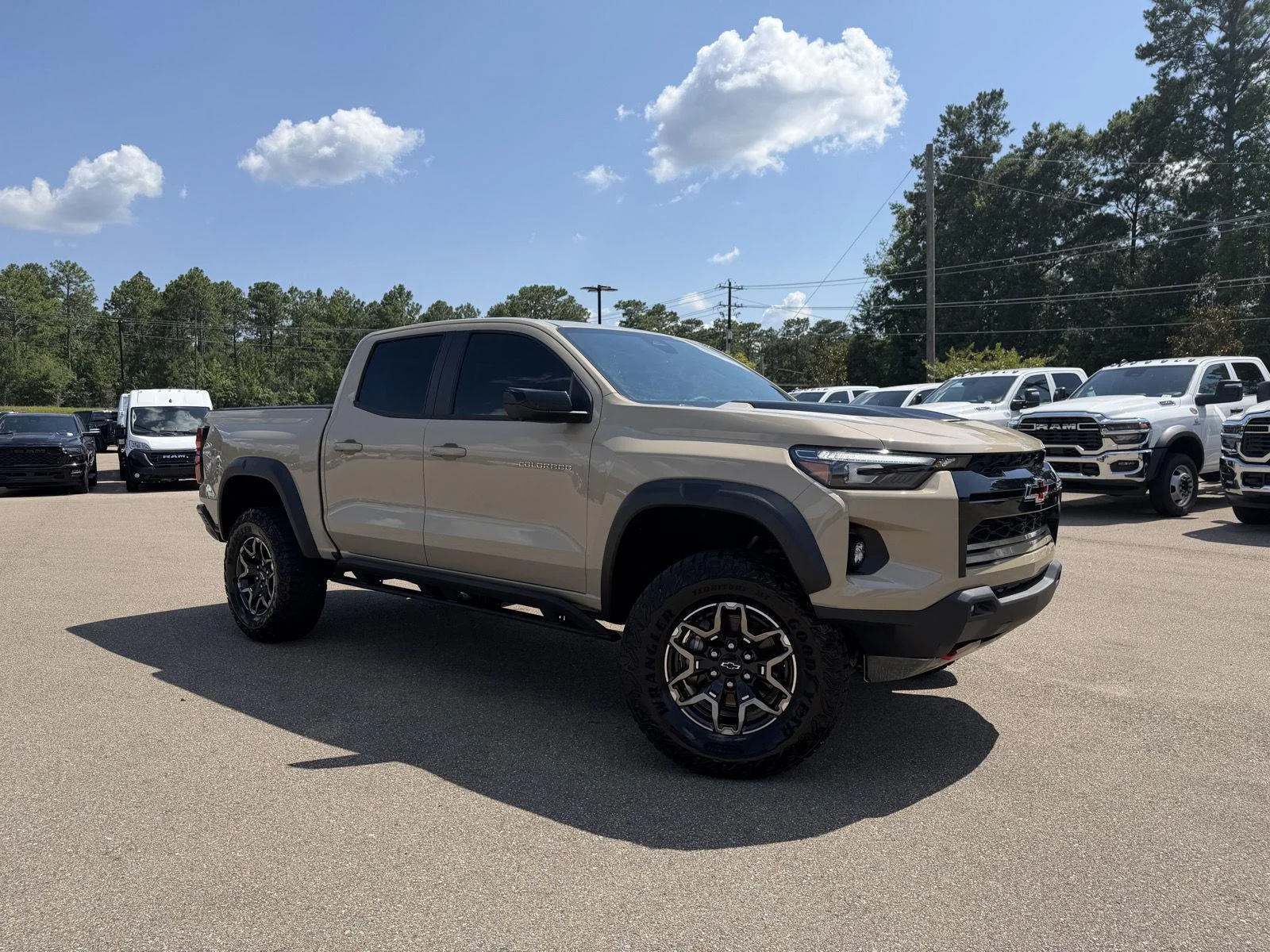 Used 2023 Sand Dune Metallic Chevrolet 4WD ZR2 image 3