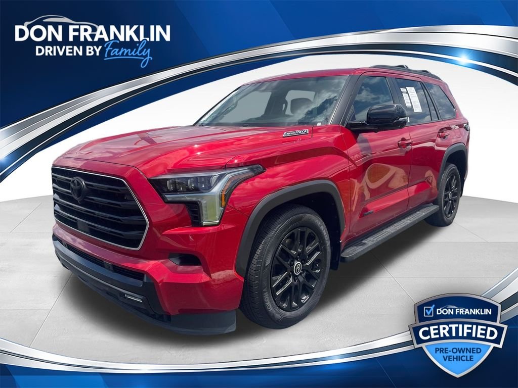 Used 2024 Red Toyota Limited image 1