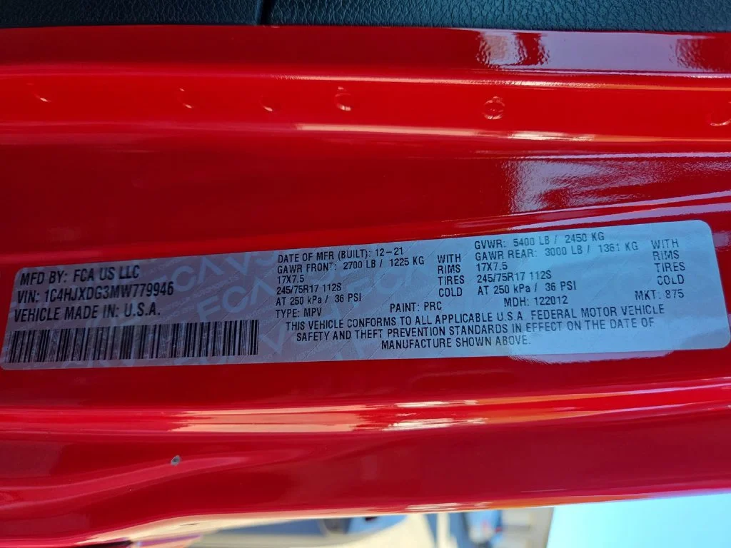 Used 2021 Red Jeep Unlimited Sport S image 19