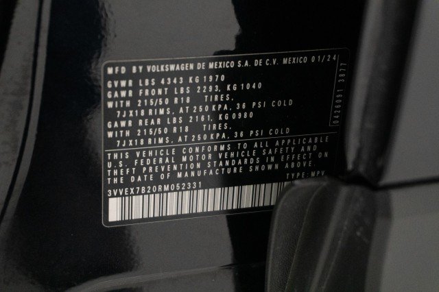Used 2024 BLACK Volkswagen SE image 36