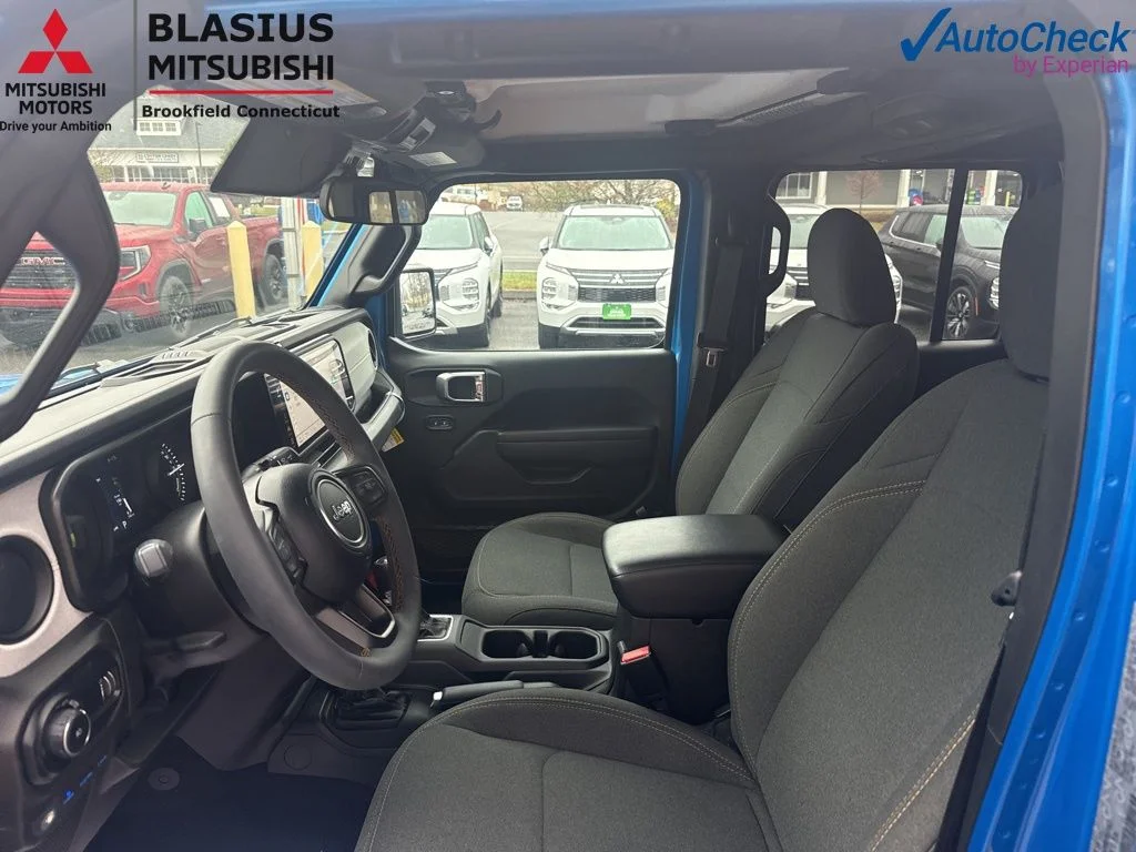 Used 2024 Blue Jeep Sport S 4xe image 28