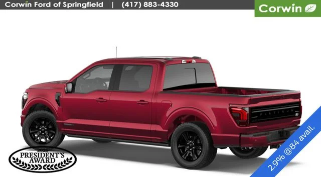 New 2026 Red Ford Platinum image 2