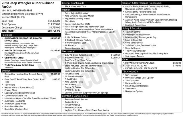 Used 2023 White Jeep Rubicon image 31
