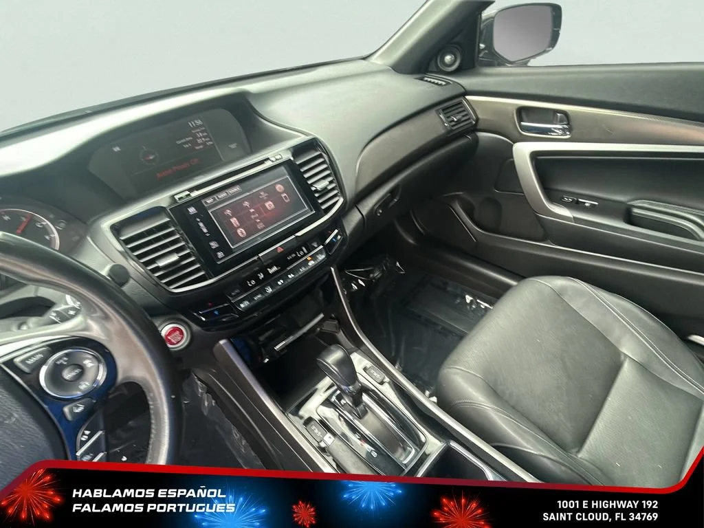 Used 2017 Black Honda EX-L V6 image 18