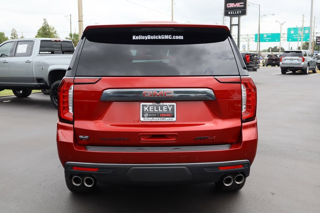 Used 2023 Volcanic Red Tintcoat GMC AT4 image 8