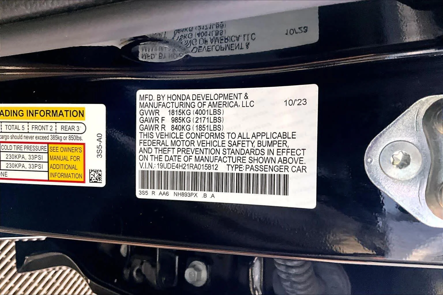Certified Used 2024 Majestic Black Pearl Acura BASE image 66