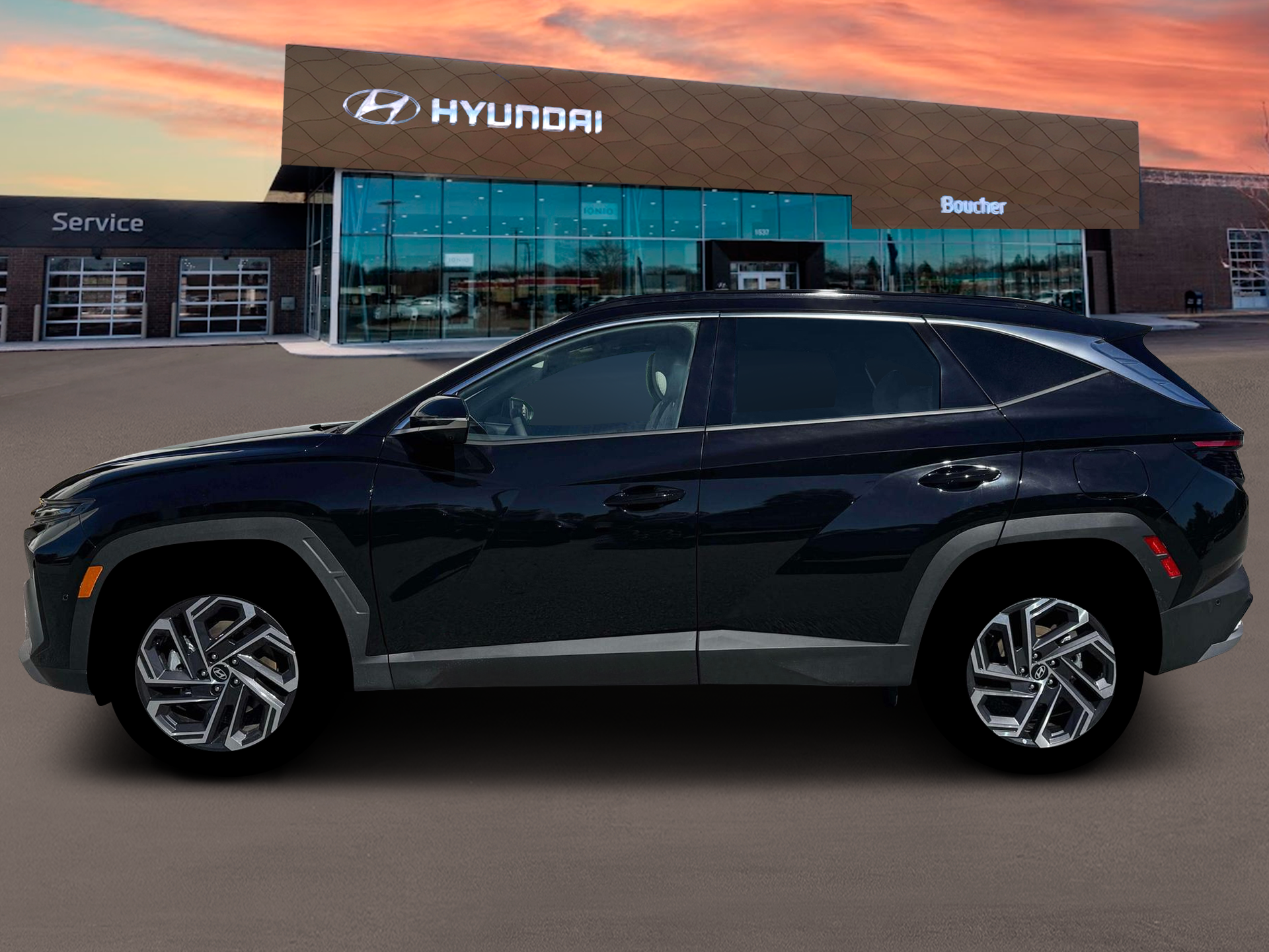 New 2026 Ash Black Hyundai Limited image 3