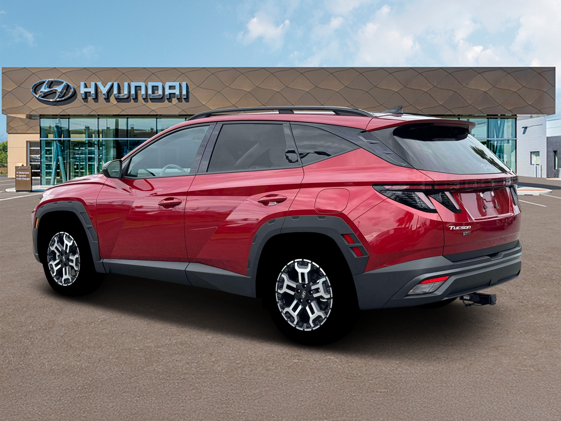 New 2026 Red Hyundai XRT FWD image 4