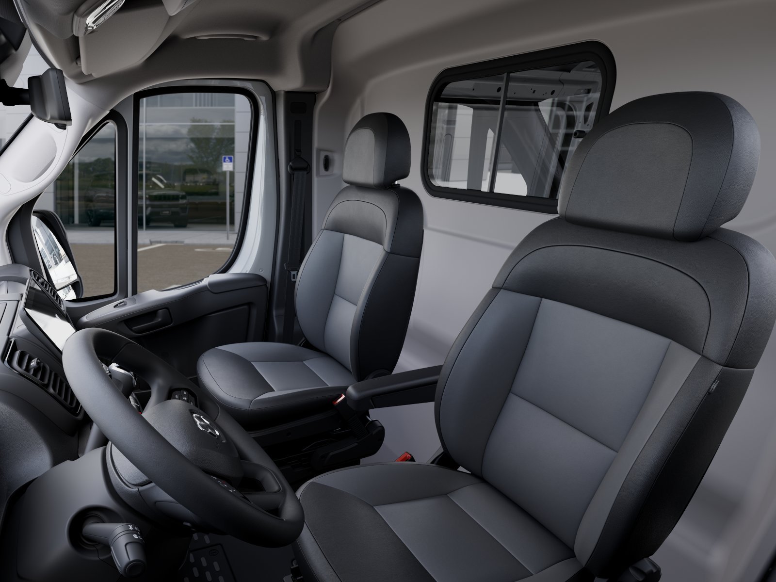 New 2026 Bright White Clearcoat RAM Low Roof image 49