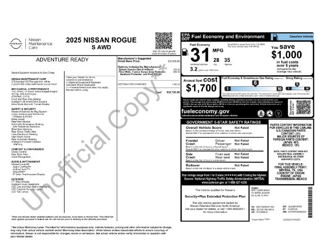 Certified Used 2025 White Nissan S image 33