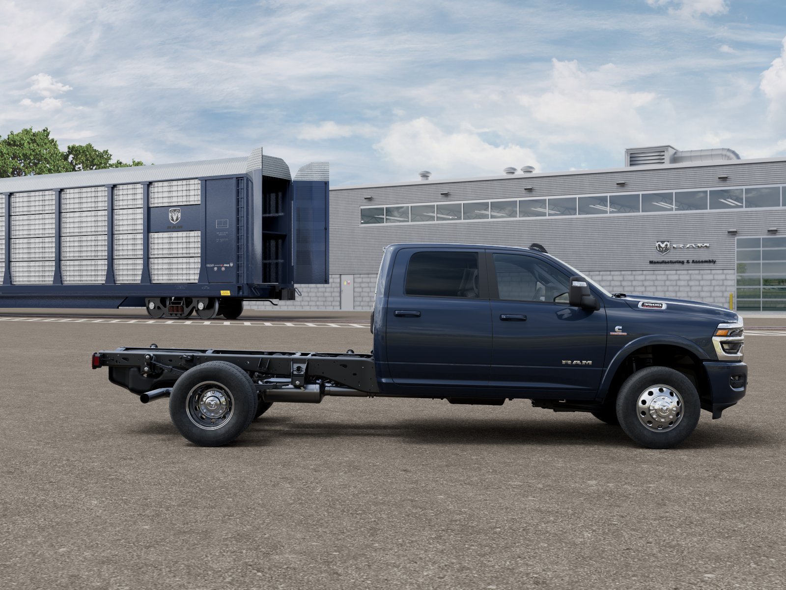 New 2026 Forged Blue Metallic Exterior Paint RAM Big Horn image 13