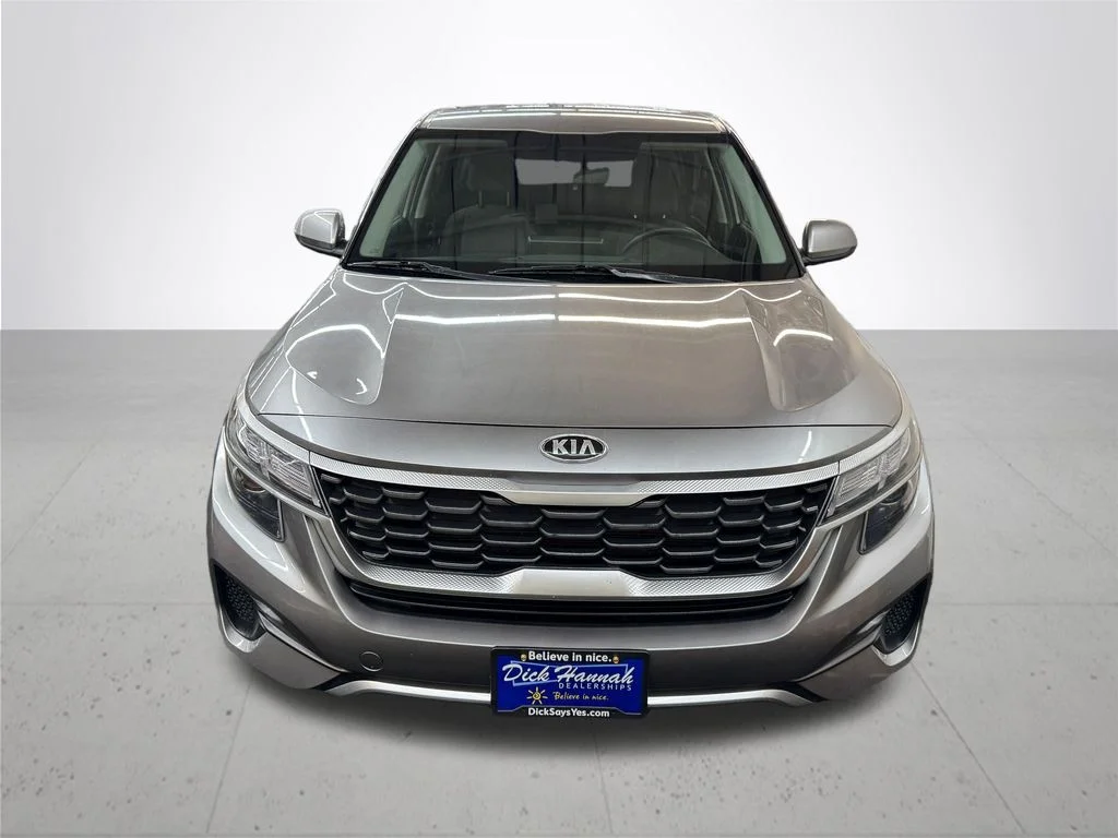 Used 2021 Gray Kia LX image 12