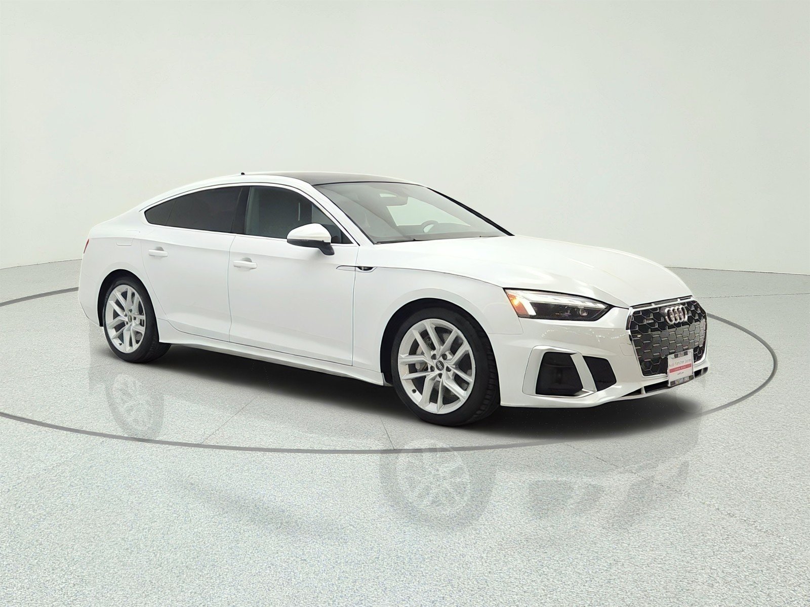 Used 2023 Glacier White Metallic Audi S line Premium image 3