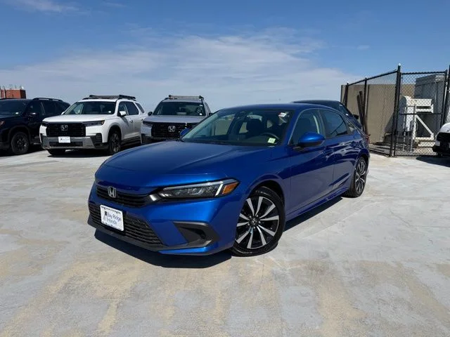 Used 2023 Blue Honda EX image 1
