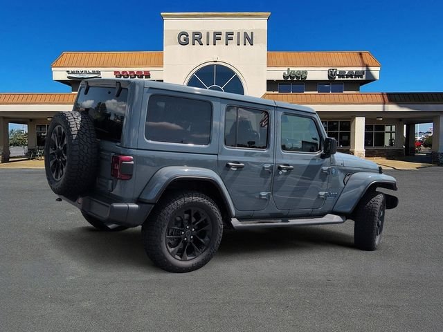 Used 2025 Gray Jeep Sahara 4xe image 4