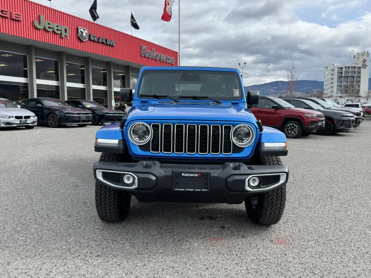 New 2026 Blue Jeep Sahara 4 Door 4x4 image 2