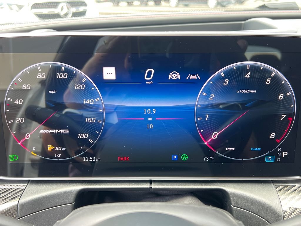 New 2026 MANUFAKTUR Moonlight White Metallic Mercedes-Benz AMG® C 43 4MATIC Sedan image 16