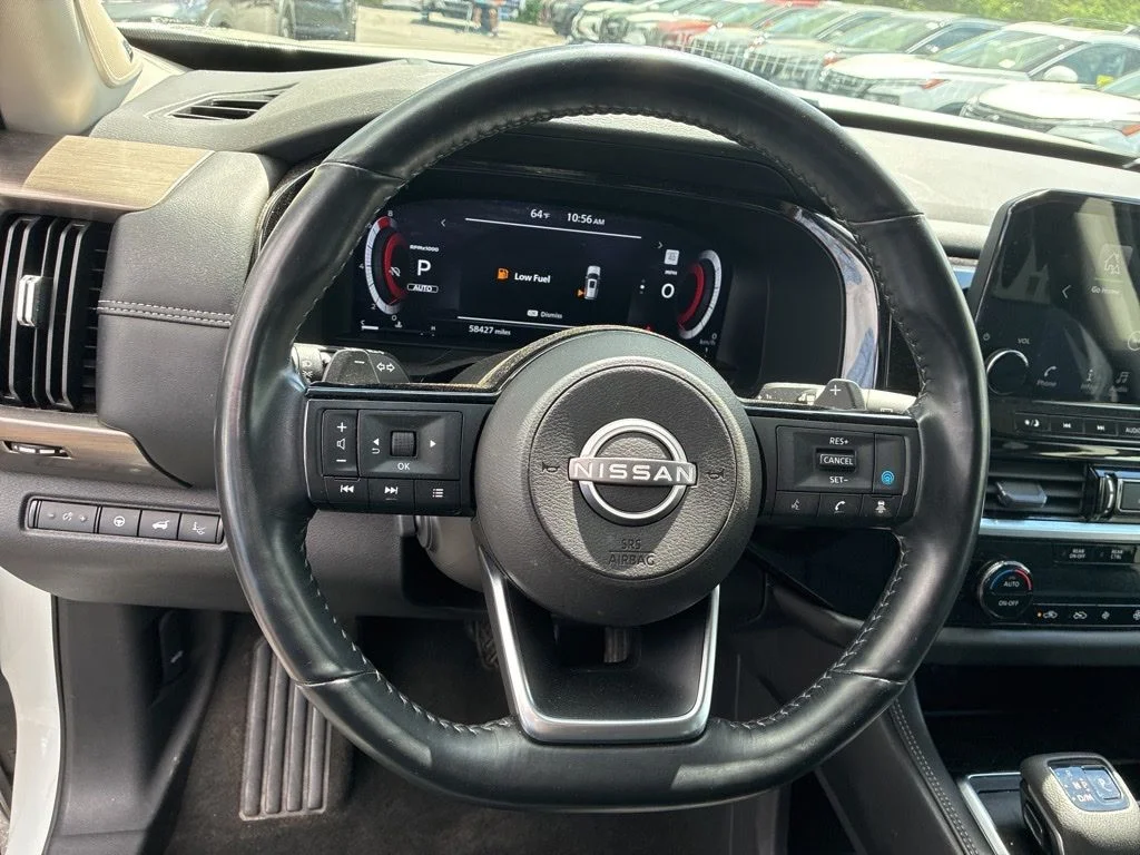 Certified Used 2024 White Nissan Platinum image 18