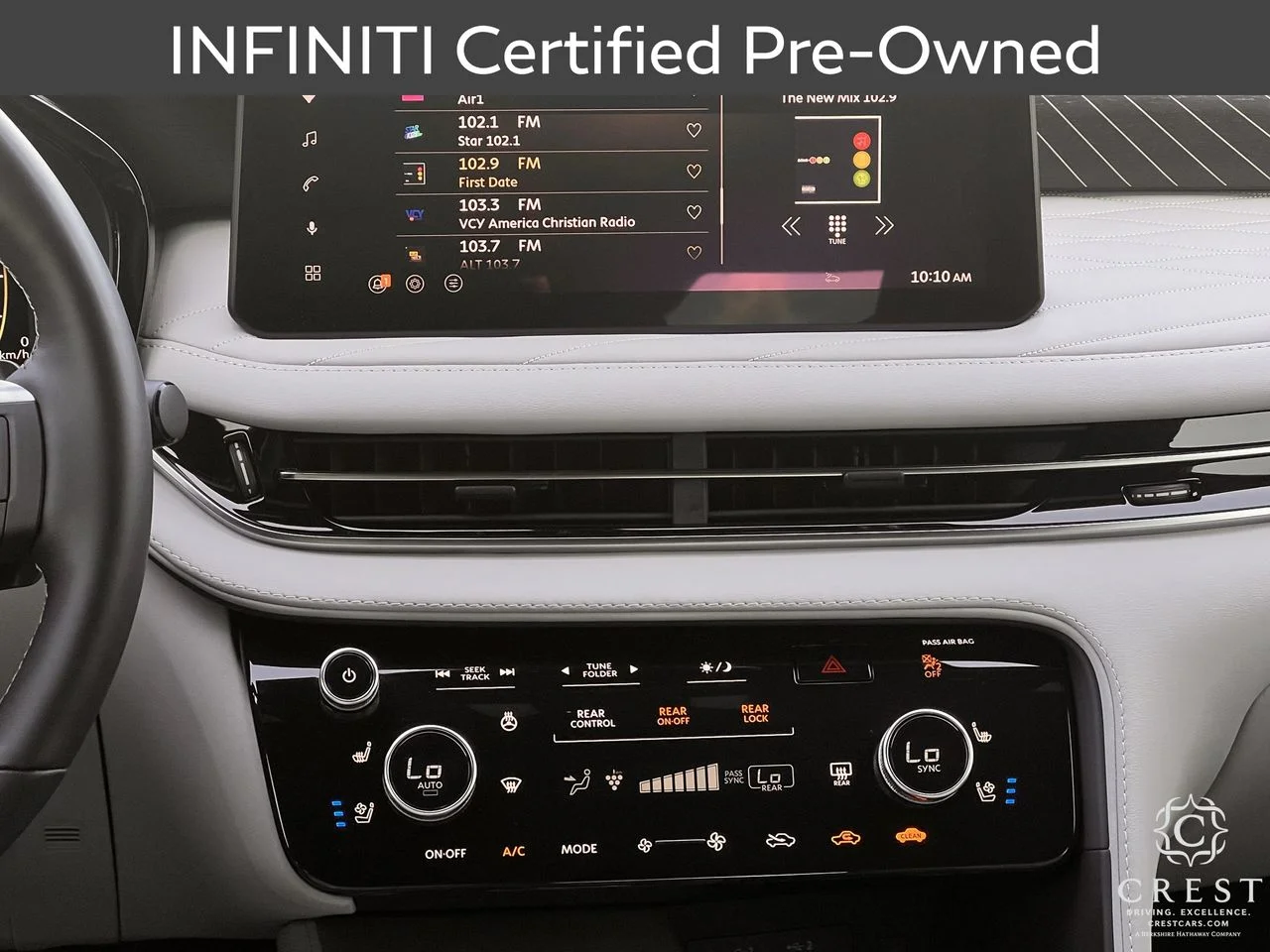 Certified Used 2027 Moonbow Blue Black Obsidian INFINITI AUTOGRAPH image 18