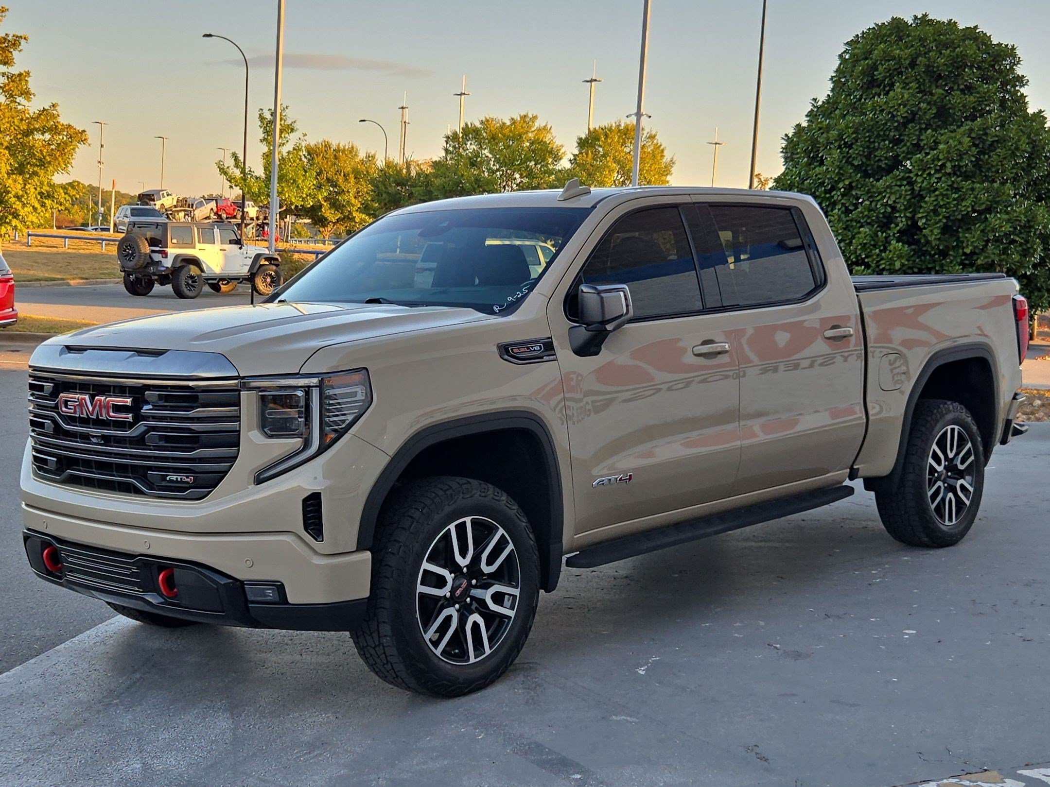 Used 2022 Desert Sand Metallic GMC AT4 image 3