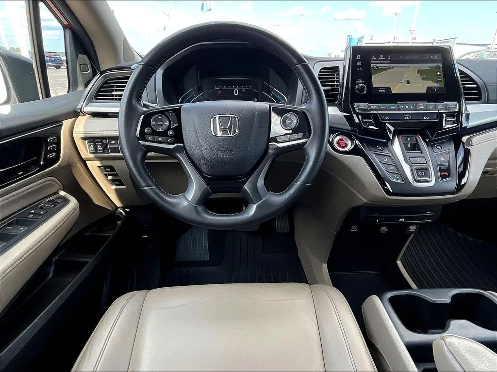 Certified Used 2022 Radiant Red Metallic II Honda Touring image 10