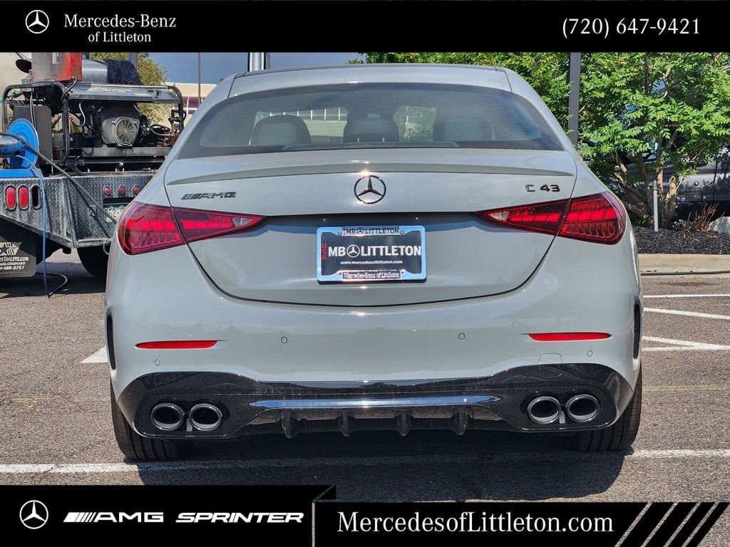 New 2026 MANUFAKTUR Alpine Grey Mercedes-Benz C 43 AMG® image 6