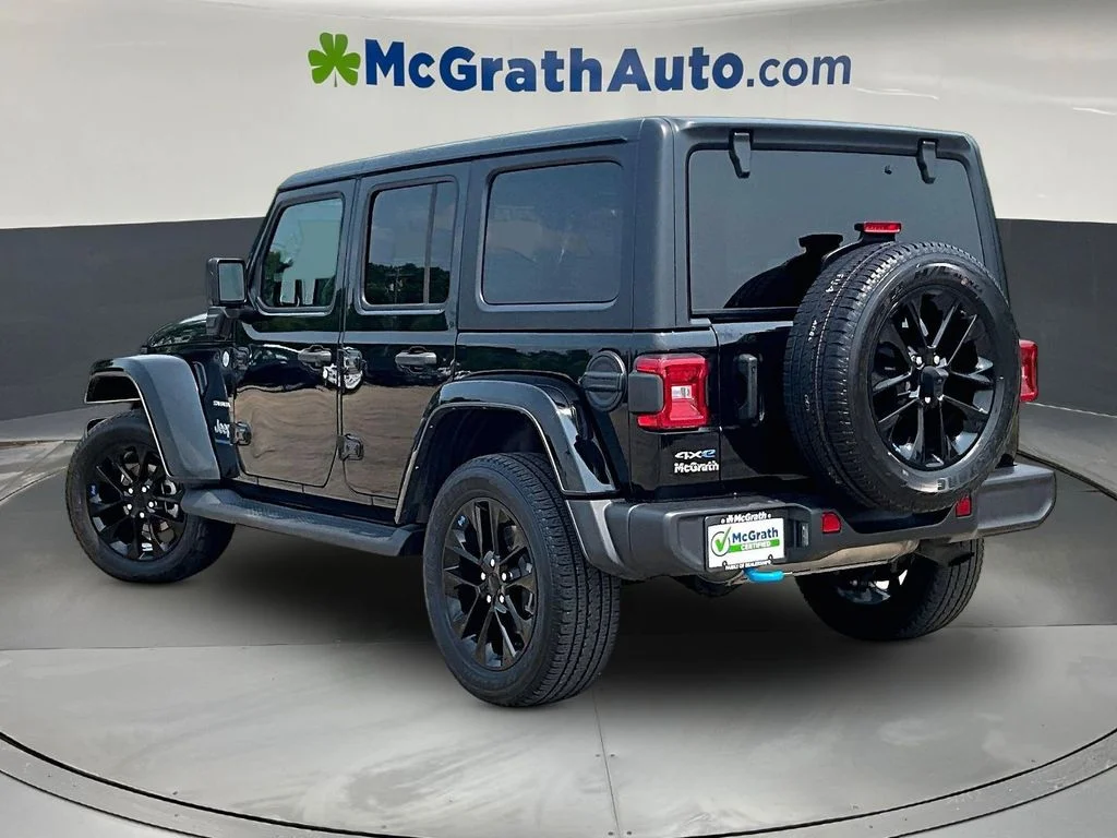 Used 2023 Black Jeep Sahara 4xe image 5