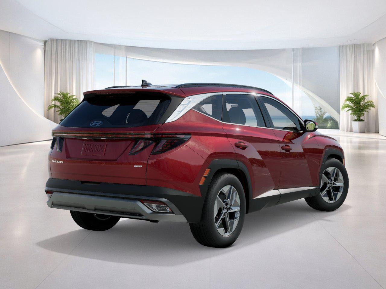 New 2026 Red Hyundai SEL Premium AWD image 4