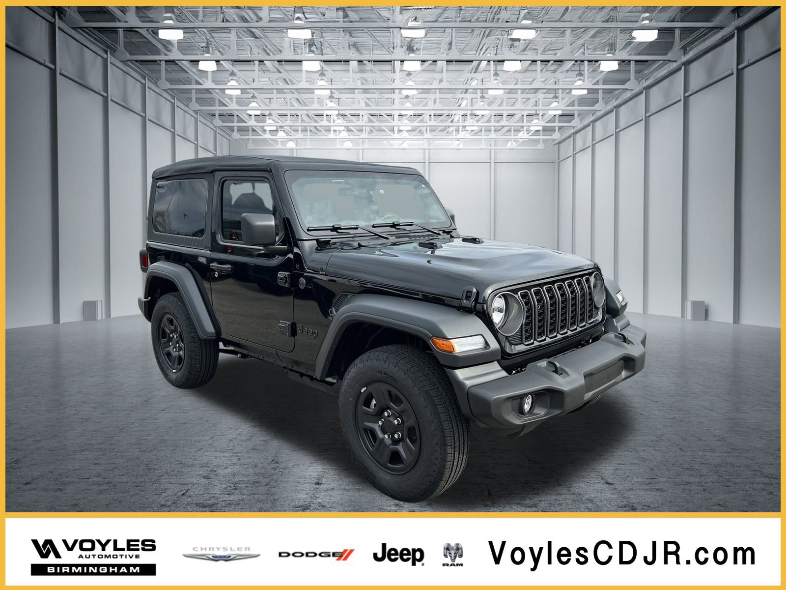 New 2026 Black Clearcoat Jeep Sport image 1